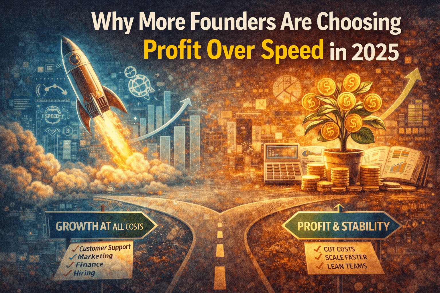 Profit vs speed a business crossroads