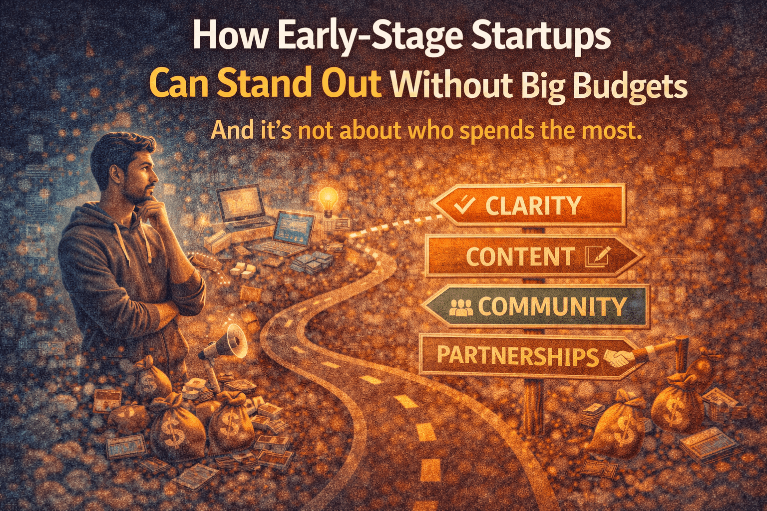Startup strategies and limited budgets