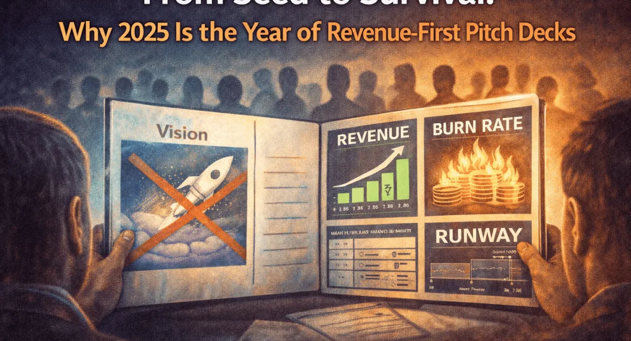 Pitch deck for revenue-first investments