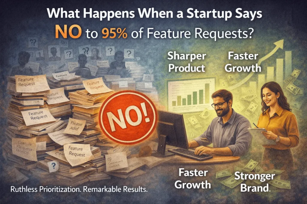 Saying no to feature requests for success