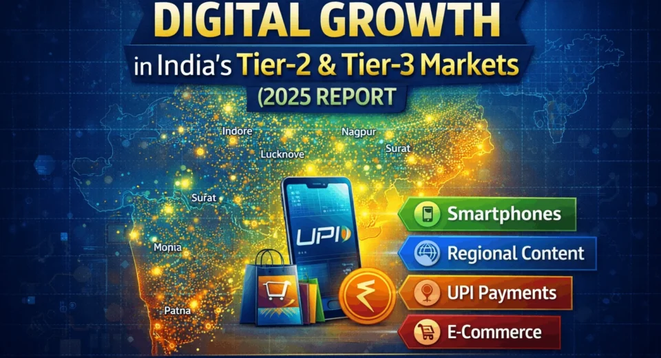 Digital growth in India's emerging markets