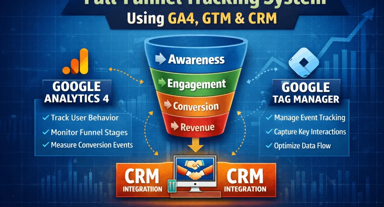 Full-funnel tracking system overview