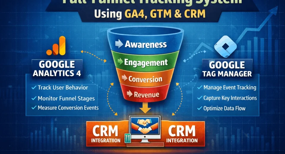 Full-funnel tracking system overview
