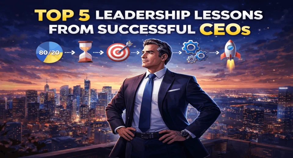 Leadership lessons from successful CEOs