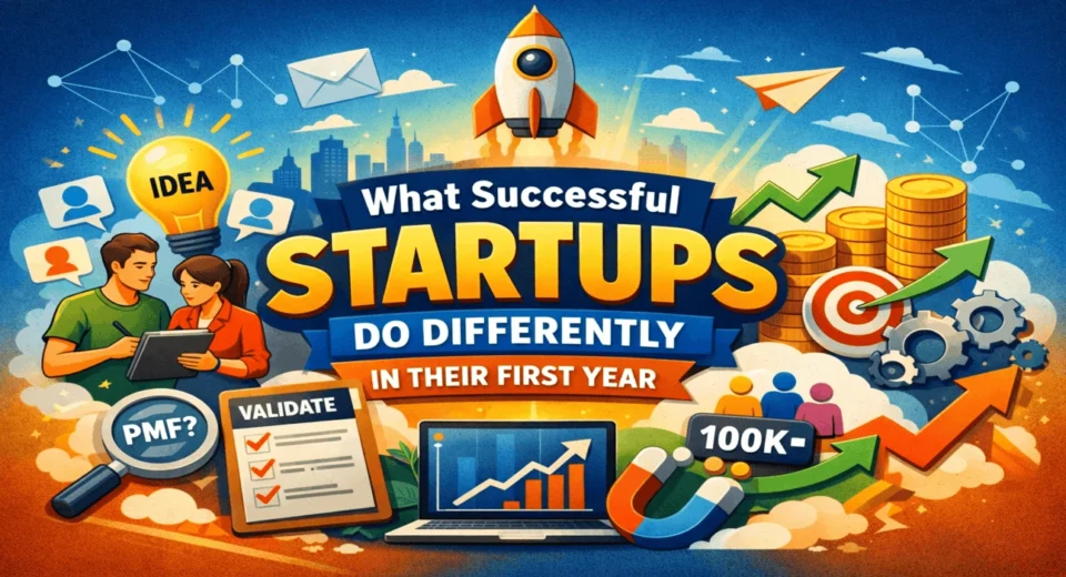 Startups journey to success in year one