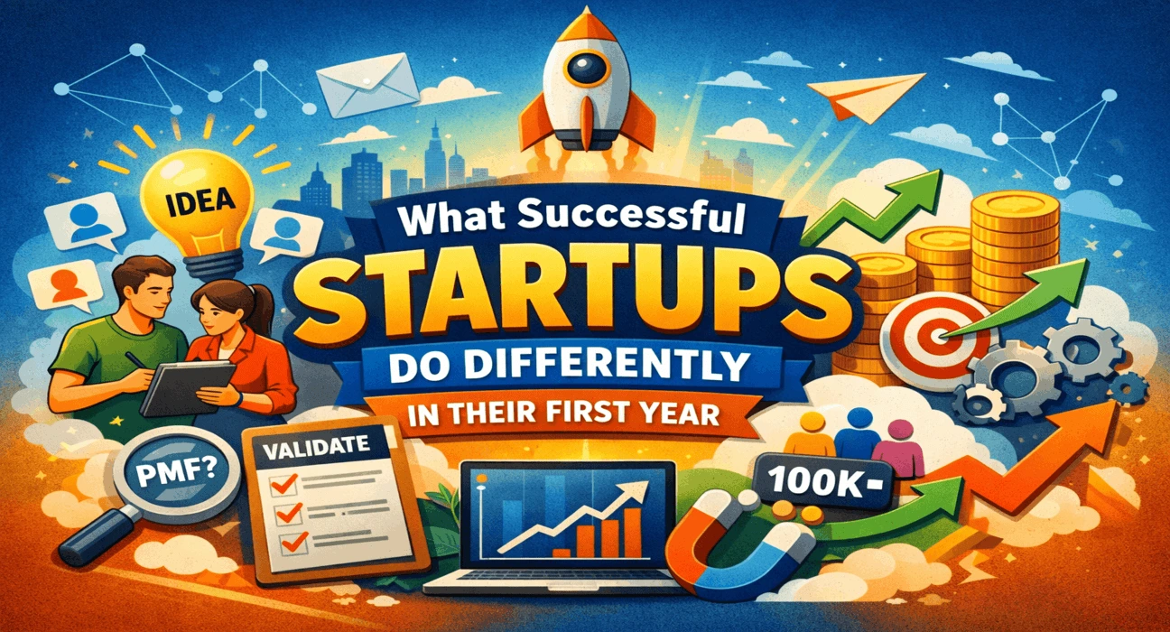 Startups journey to success in year one