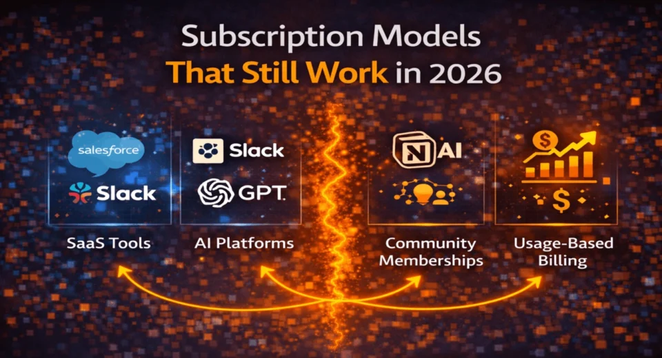 Successful subscription models in 2026