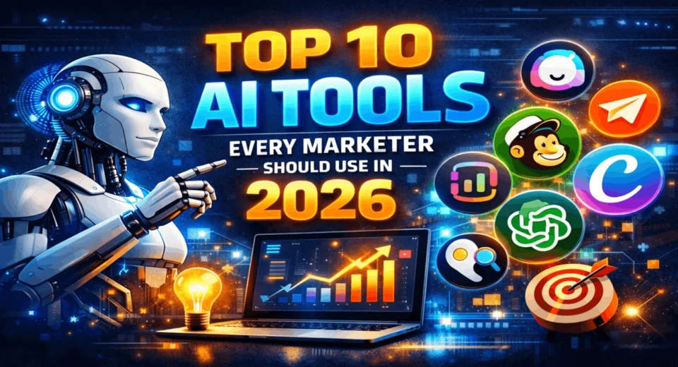 Top AI tools for marketers in 2026