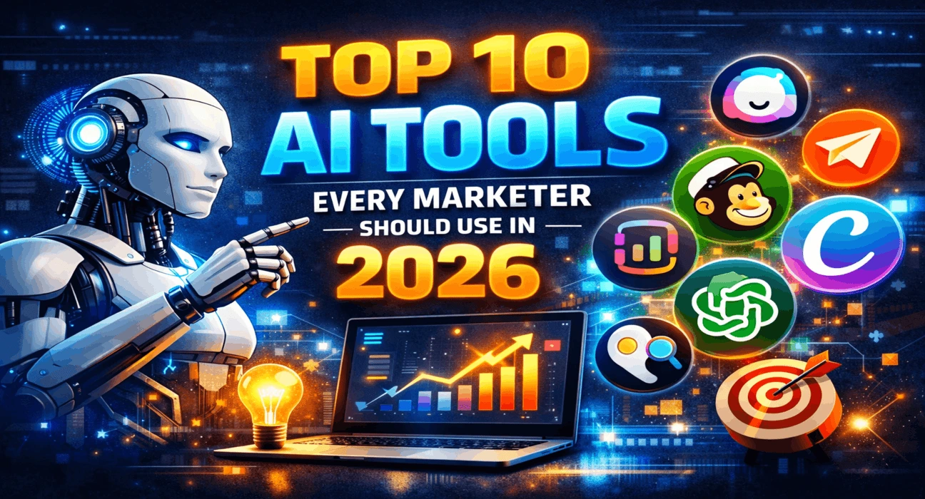 Top AI tools for marketers in 2026