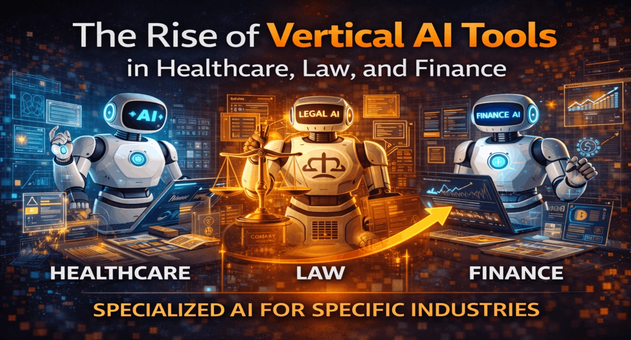 Vertical AI Tools Are Transforming Healthcare, Law & Finance
