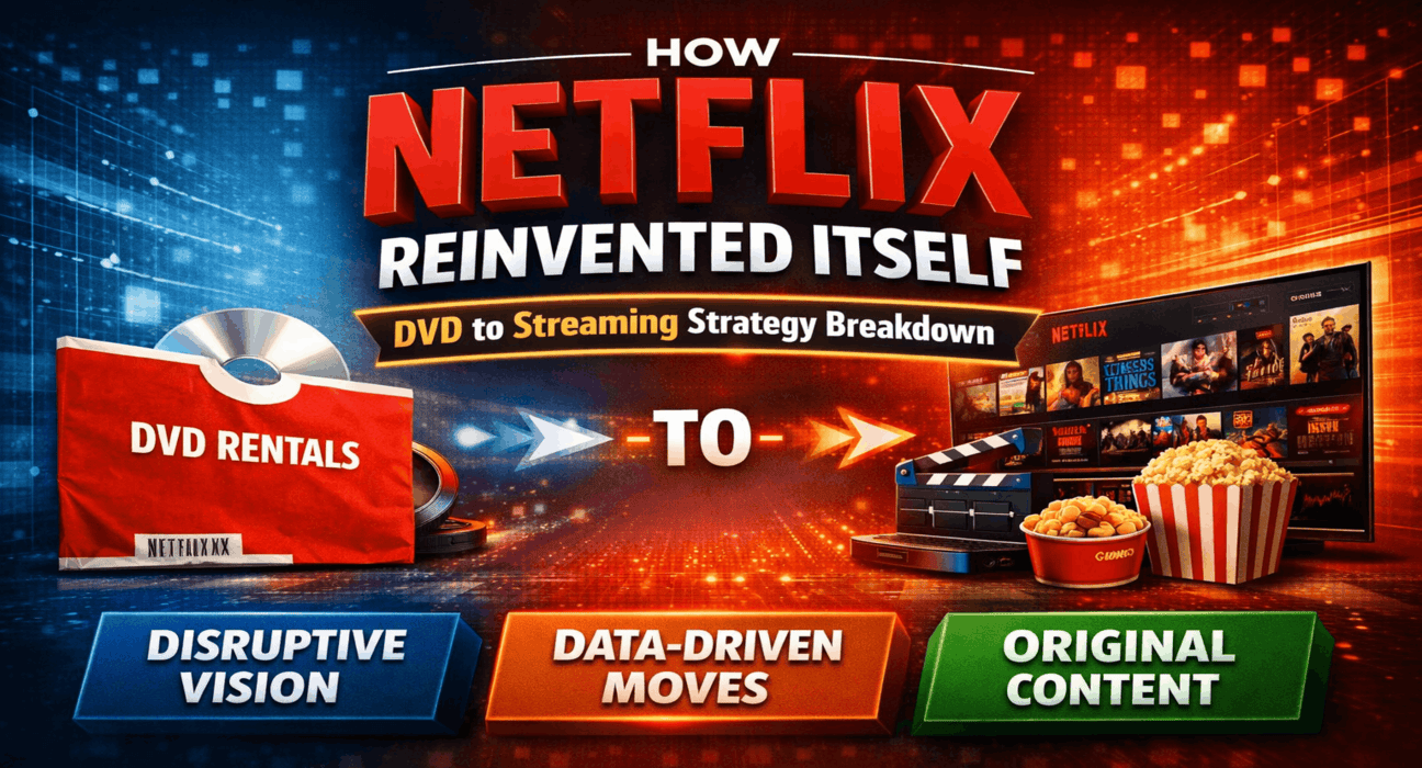 How Netflix pivoted to streaming